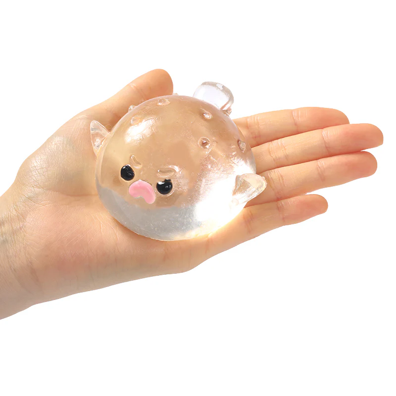 120g Crystal Pufferfish Taba Squishy - Image 3