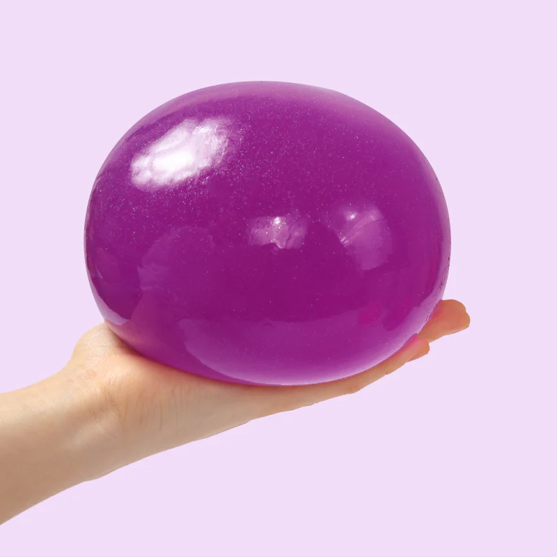 1600g Crystal  Purple Ball Taba Squishy - Image 3