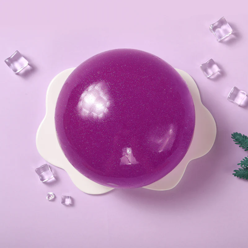 1600g Crystal  Purple Ball Taba Squishy - Image 4