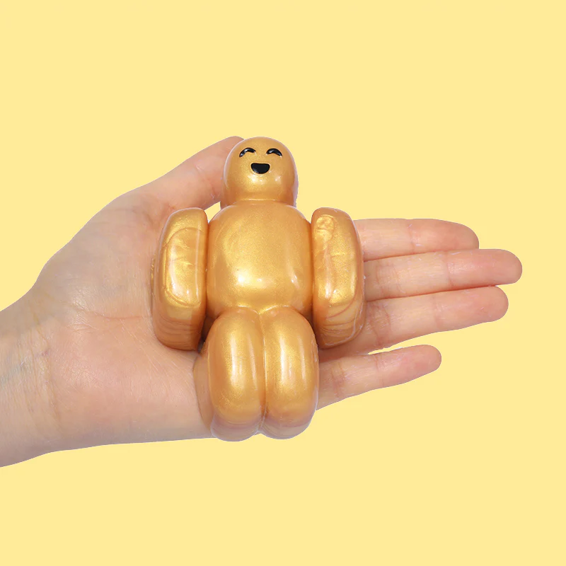 200g Gold Roblox Noob Taba Squishy - Image 3