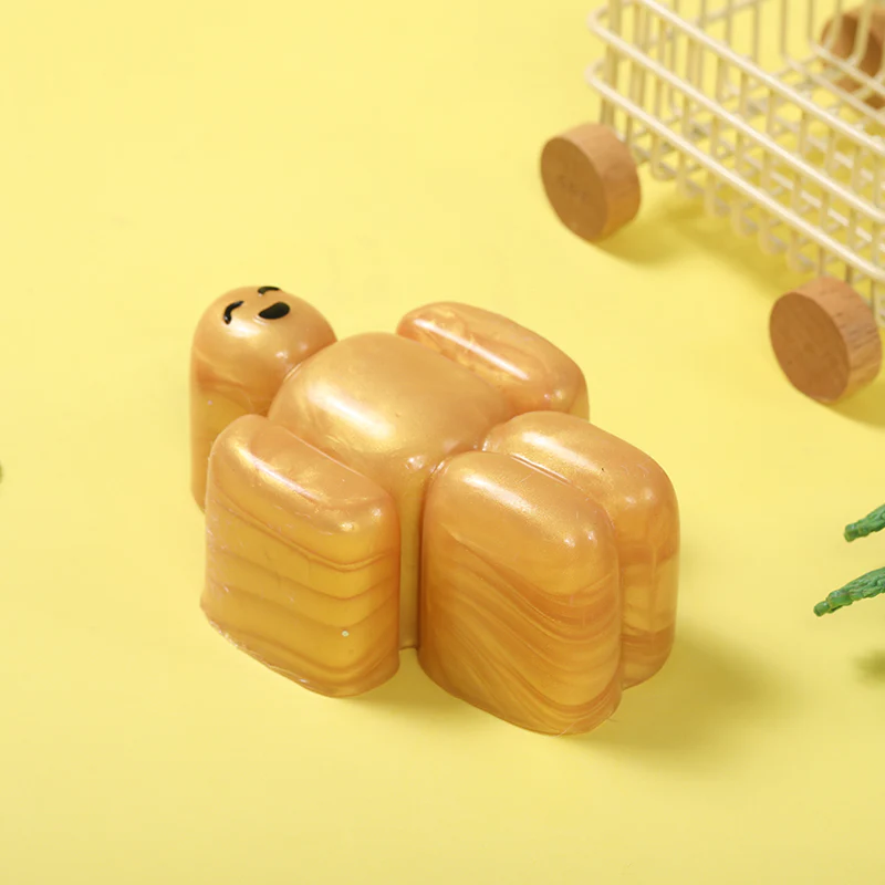 200g Gold Roblox Noob Taba Squishy - Image 4