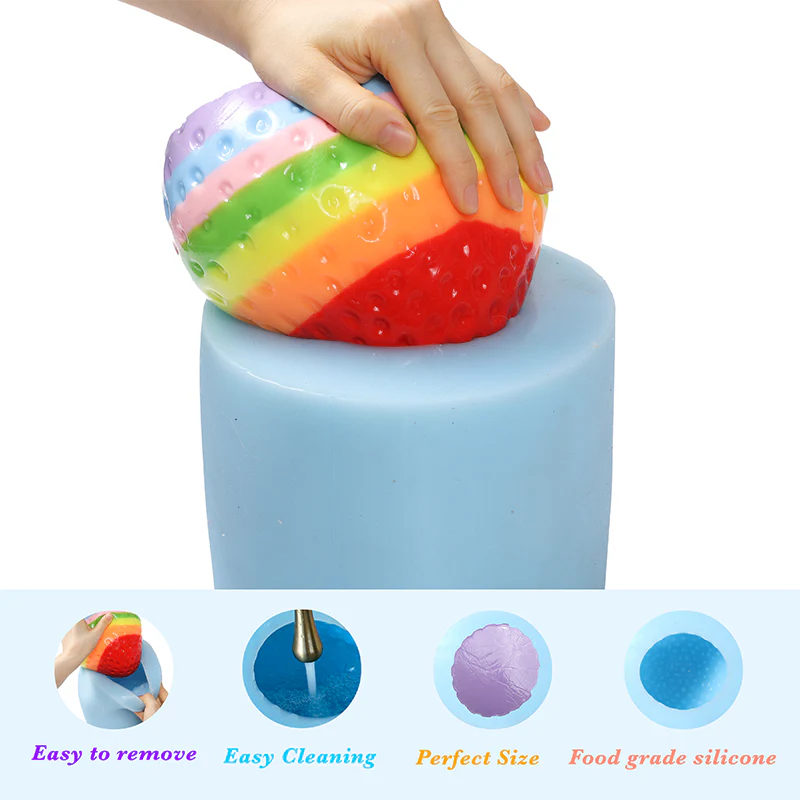 2100g Strawberry Squishy Mold - Image 4