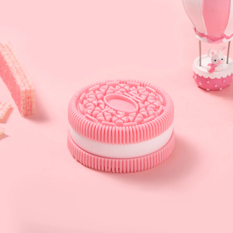 80g Pink Cookie Taba Squishy - Image 4