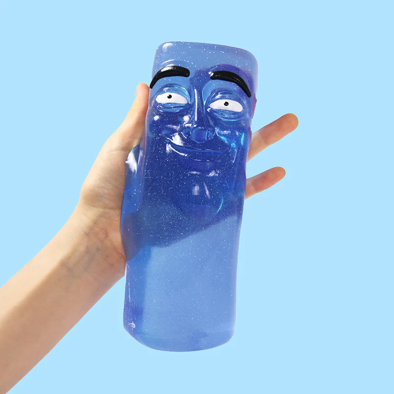 800g Crystal Blue Tung Tung Sahur Taba Squishy - Image 3