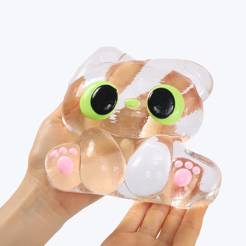 800g Crystal Elf Kitty Taba Squishy - Image 3