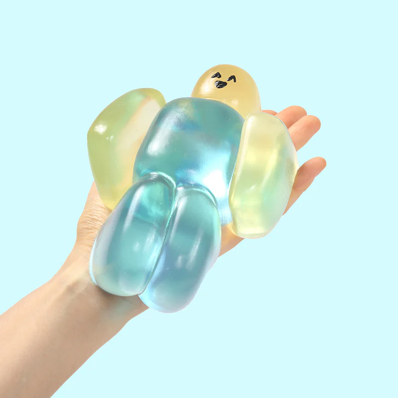 800g Crystal Yellow Robolx Noob Squishy - Image 3