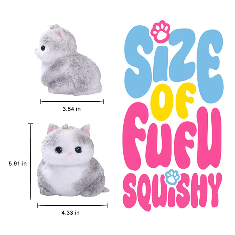 800g Giant Gary King Cat Taba Squishy - Image 5