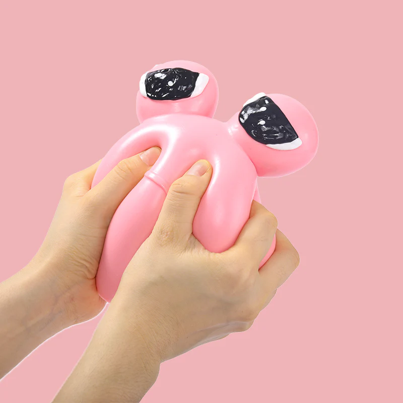 800g Giant Pink Pou Taba Squishy - Image 2