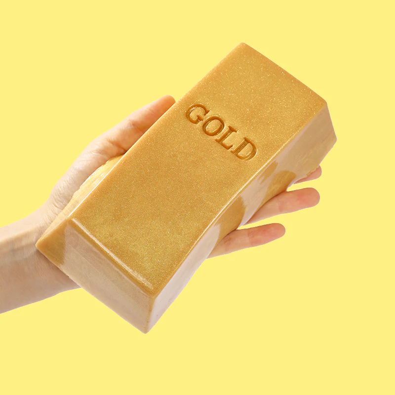 800g Gold Brick Squishy - Image 3
