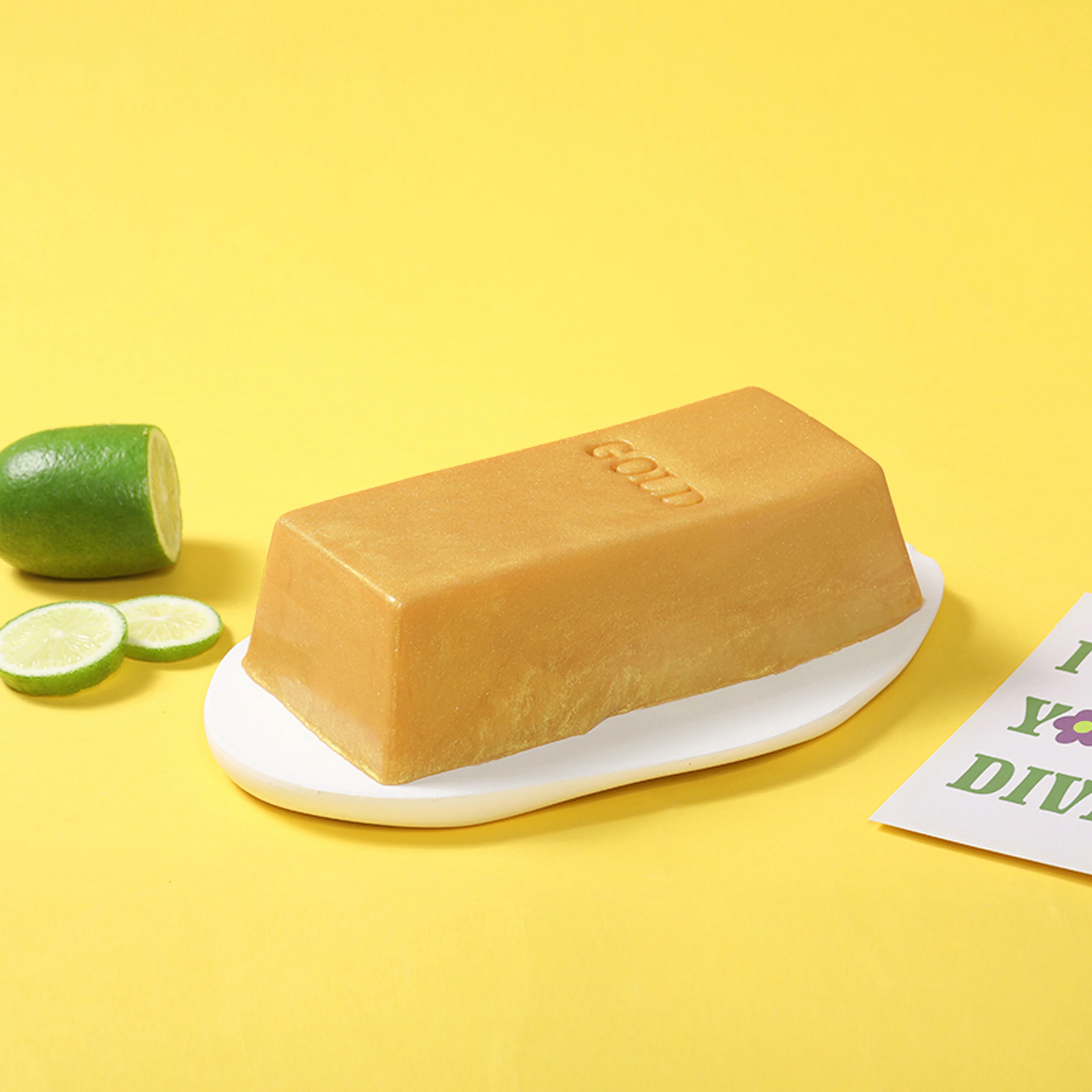 800g Gold Brick Squishy - Image 4