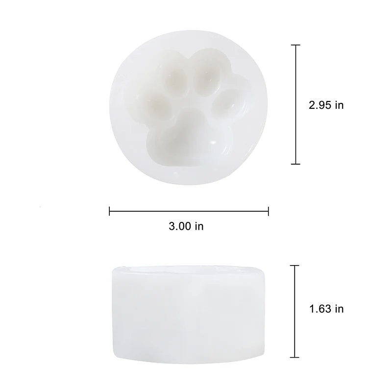 80g Cat Paw Squishy Mold - Image 3