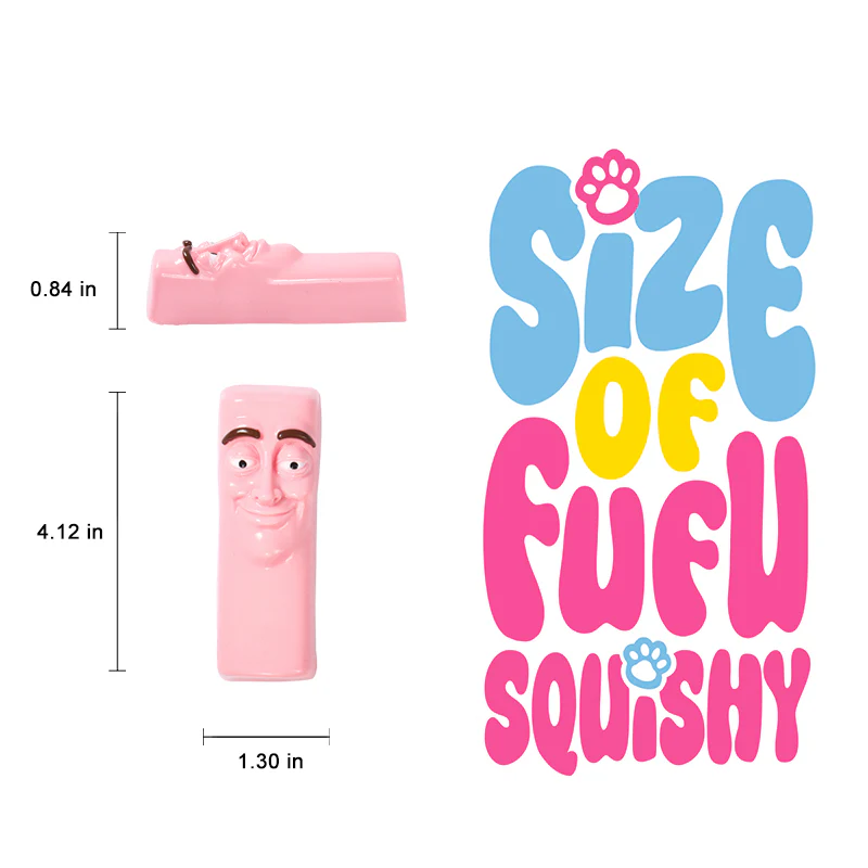 80g Pink Tung Tung Sahur Taba Squishy - Image 5