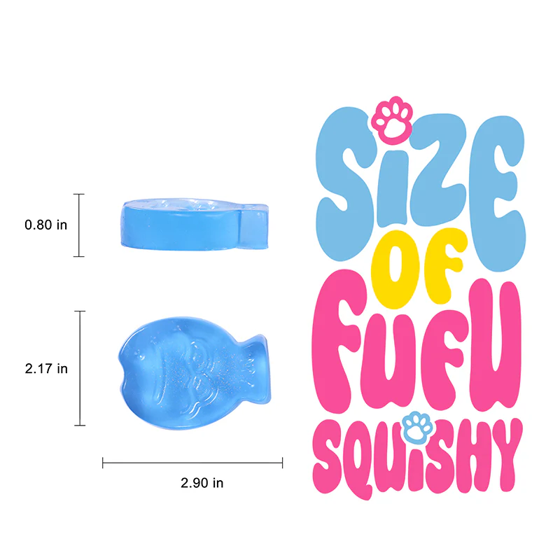 Blue Crystal Fish Taba Squishy - Image 5