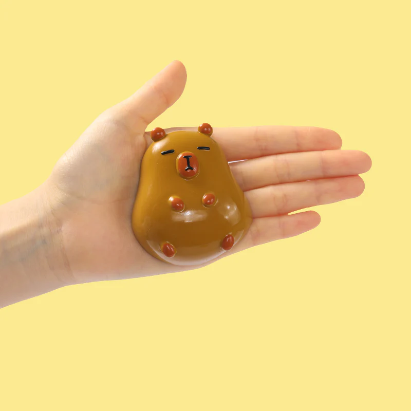 Brown Capybara Taba Squishy - Image 3