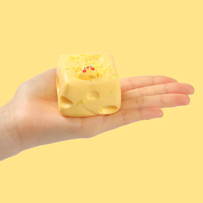 Cheese Block Taba Squishy - Image 3
