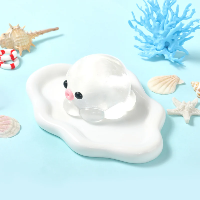 Crystal Clear Octopus Taba Squishy - Image 4
