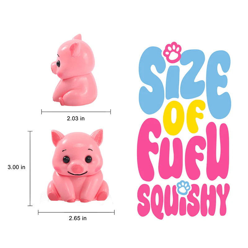 Cute Chubby Pig Taba Squishy - Image 5