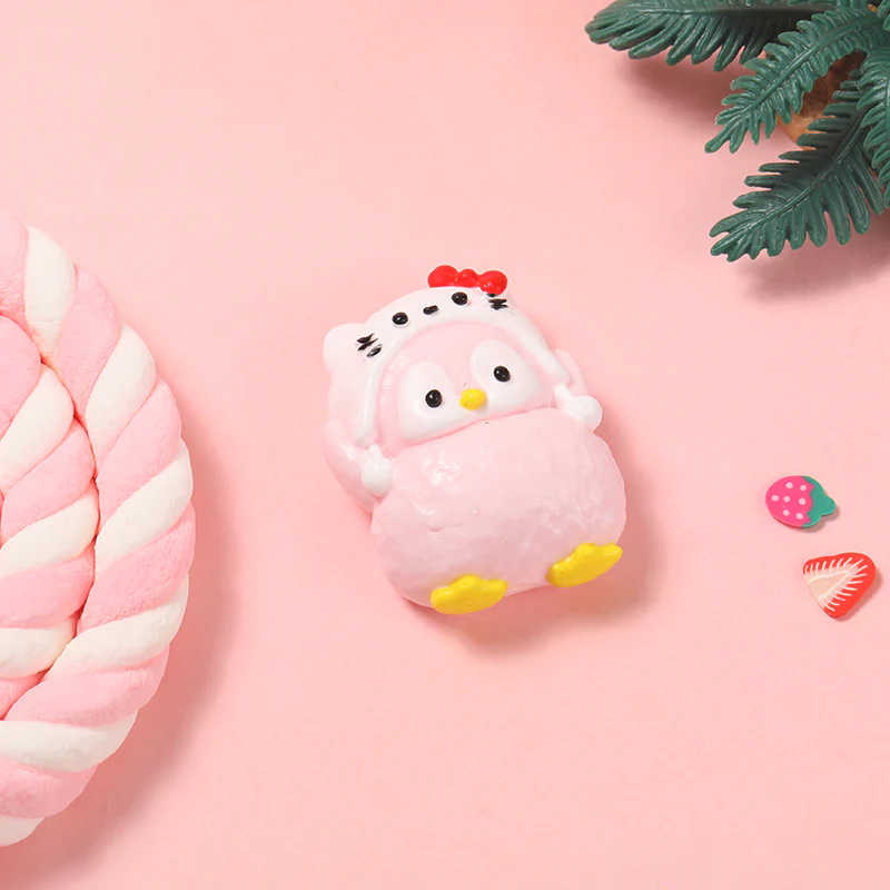 Cute Little Kt Head Penguin Taba Squishy - Image 4
