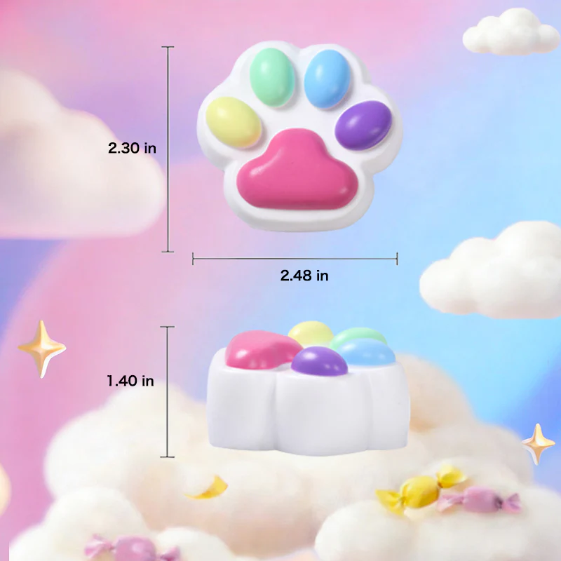 FUFUSQUISHY Cat Paw Squishy Blind Box - Image 5