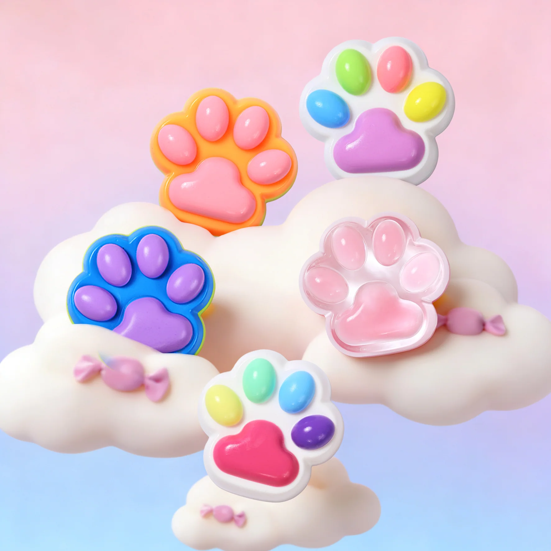 FUFUSQUISHY Cat Paw Squishy Blind Box - Image 6