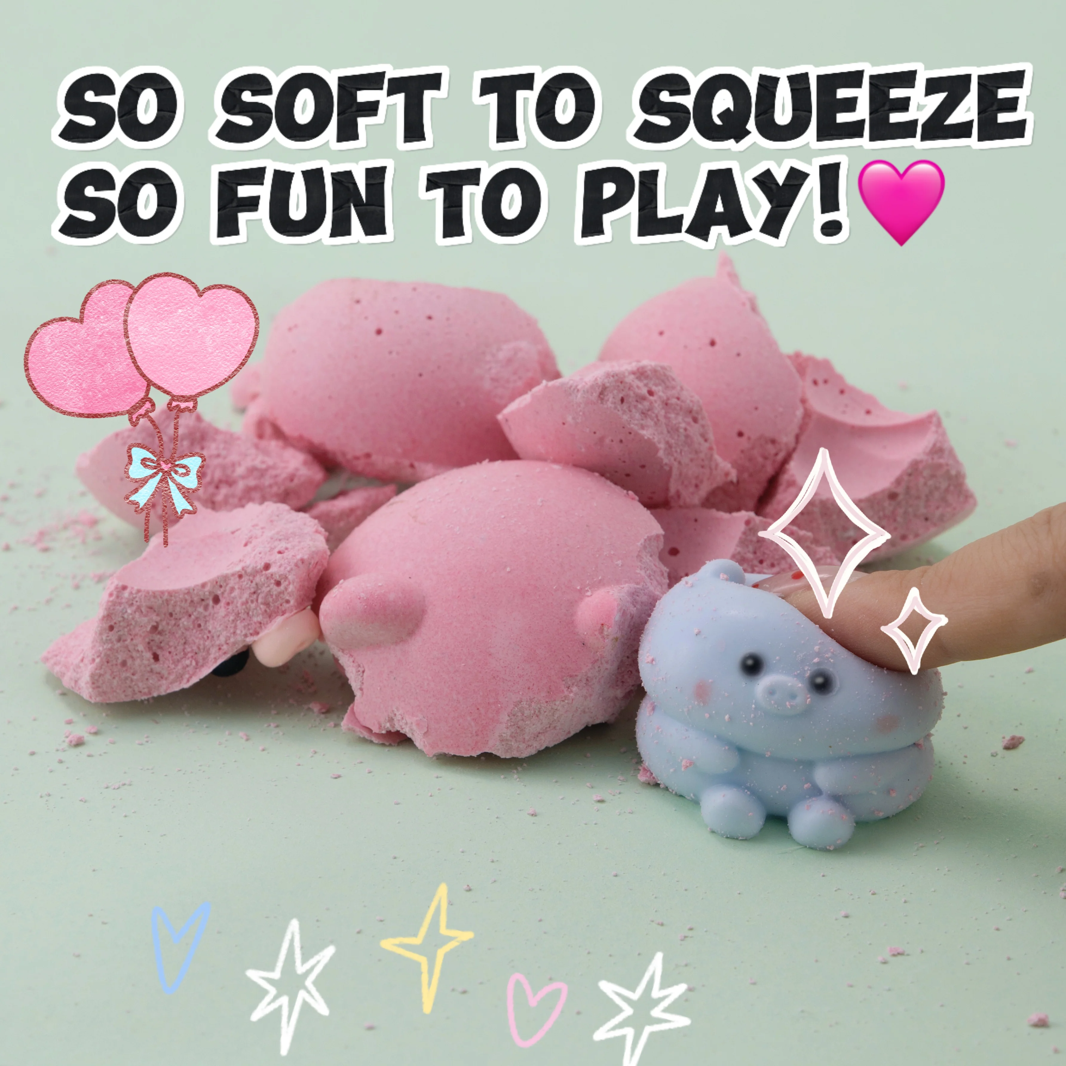 FUFUSQUISHY Little Pig Squishy Dig Kit - Image 6