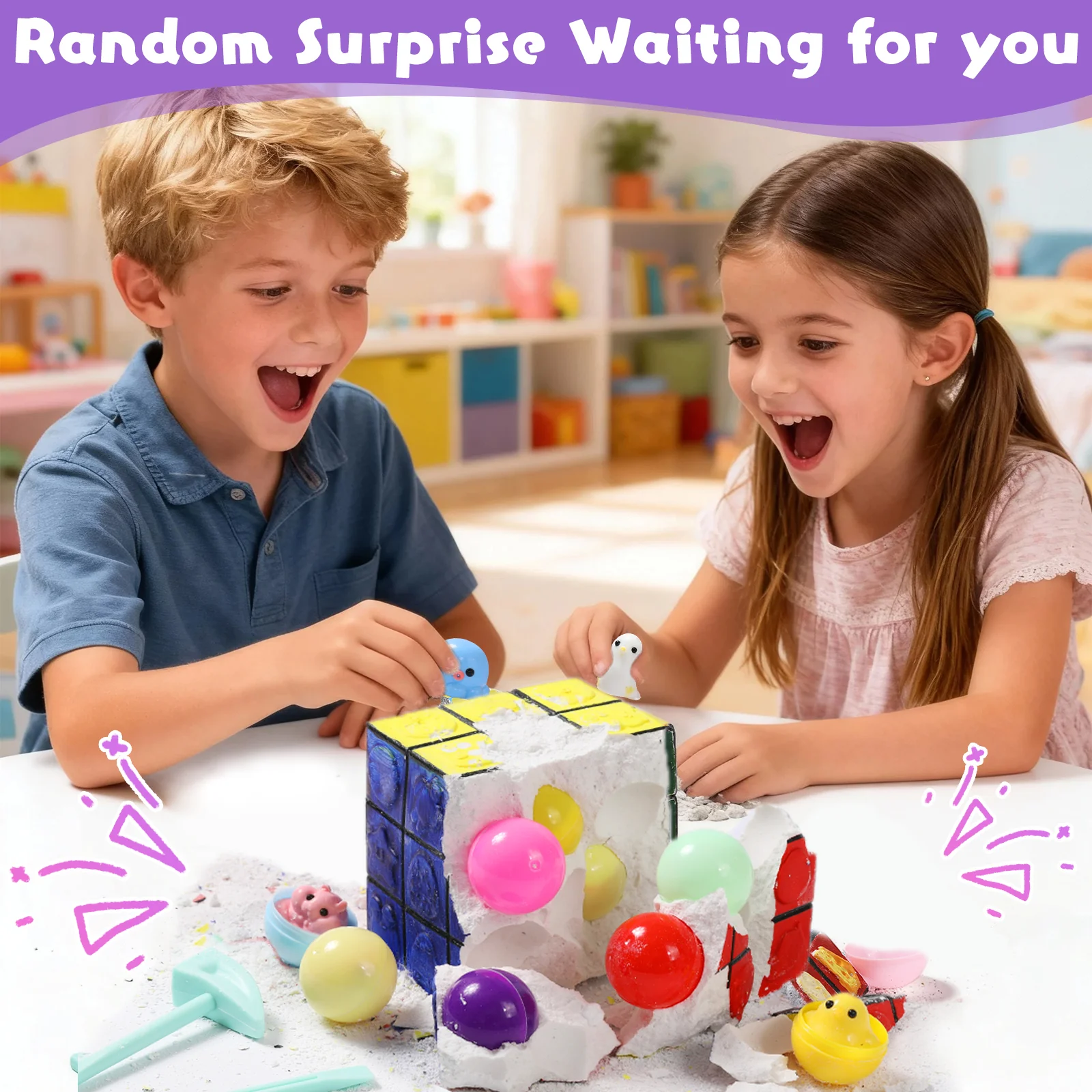 FUFUSQUISHY Magic Cube Surprise Dig Kit - Image 3
