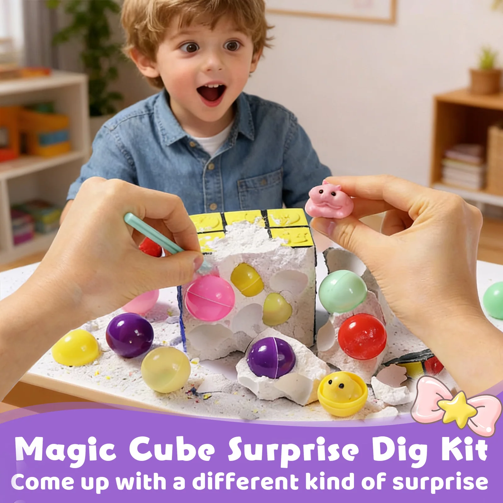 FUFUSQUISHY Magic Cube Surprise Dig Kit - Image 7