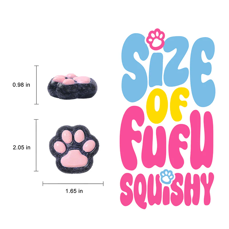 2pc Mini Cat's Paw Taba Squishy - Image 5