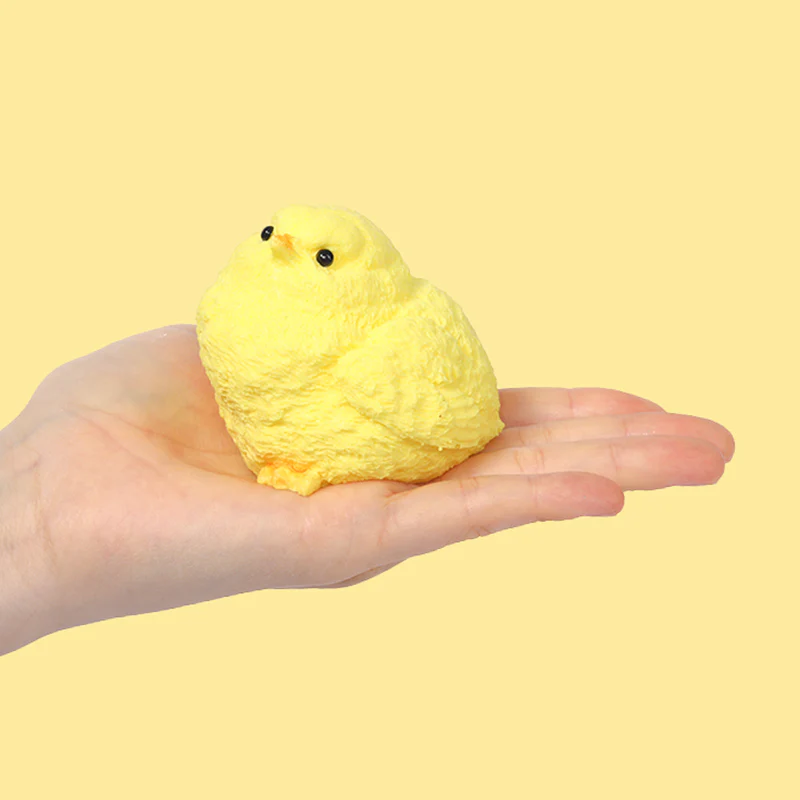 130g Yellow Chicken Taba Squishy - Image 3