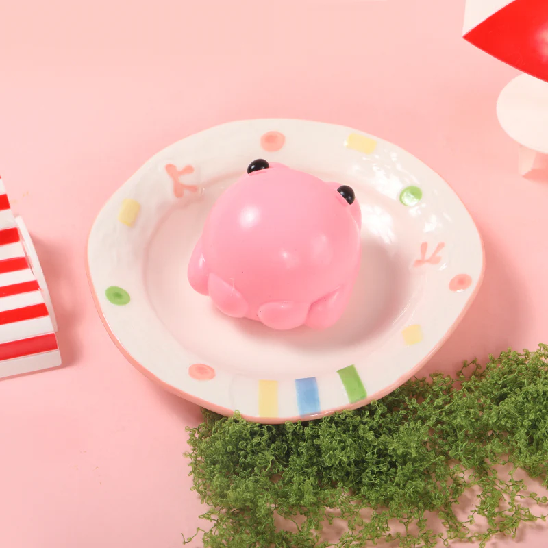 Little Pink Frog Taba Squishy - Image 4
