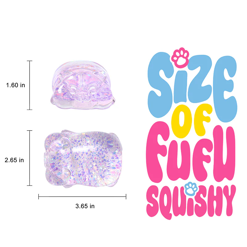 Glow-in-dark Lying Pig Taba Squishy - Image 5