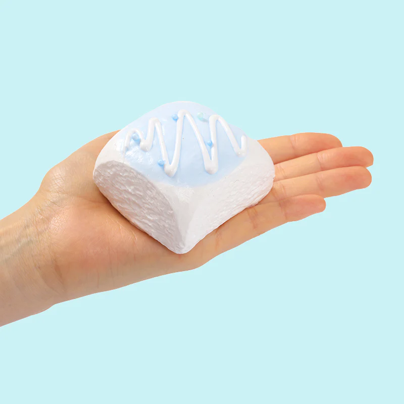 Sky Cream Bread Taba Squishy - Image 3