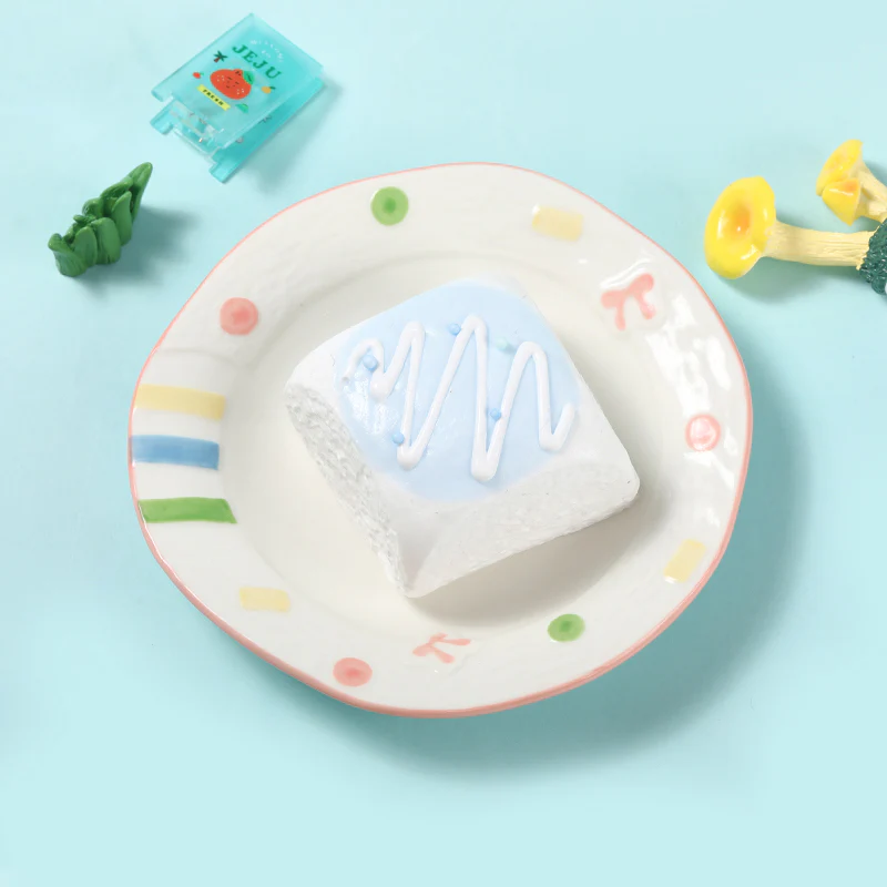 Sky Cream Bread Taba Squishy - Image 4