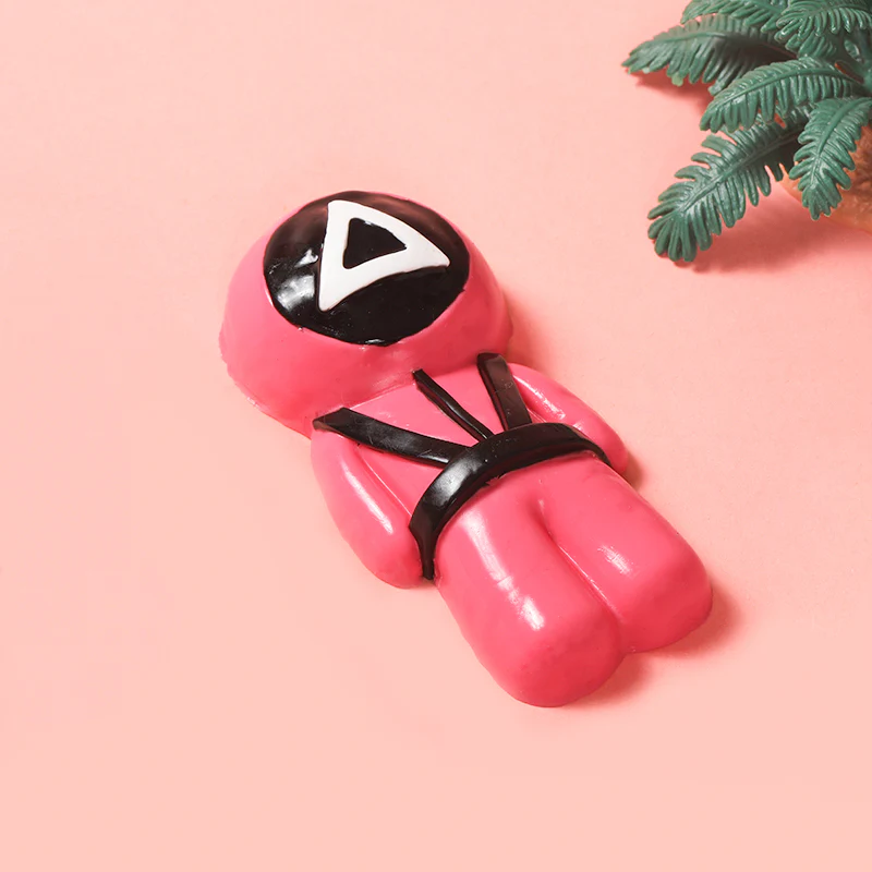 Pink Squid Game Guy Taba Squishy - Image 4
