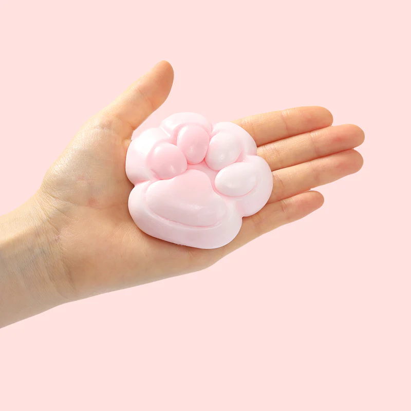 Strawberry Milkshake Paw Taba Squishy - Image 3