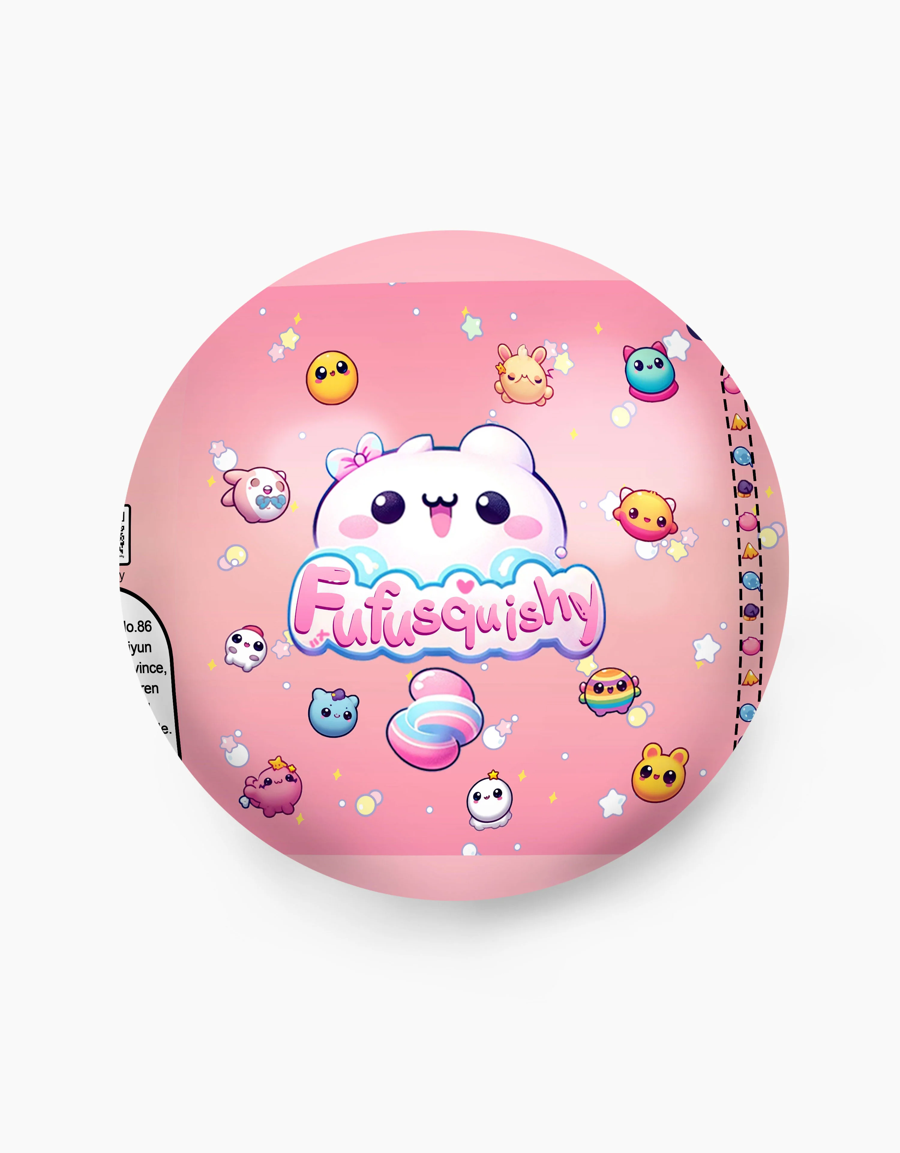 Pink Surprise CatPaw Series Squishy Ball - Image 3