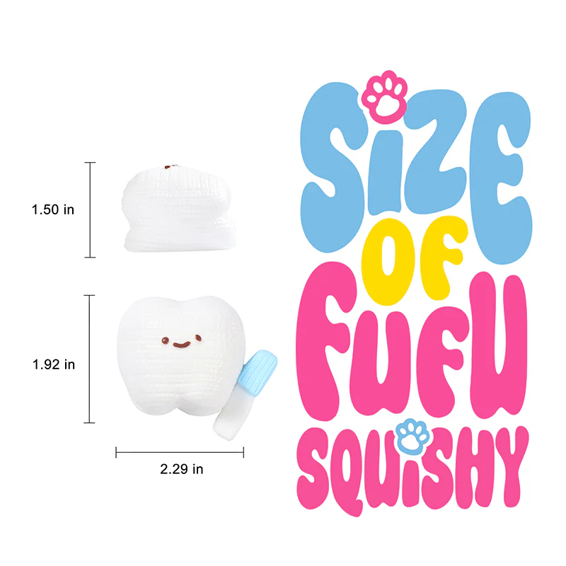 100g Tooth&Brush Taba Squishy - Image 5