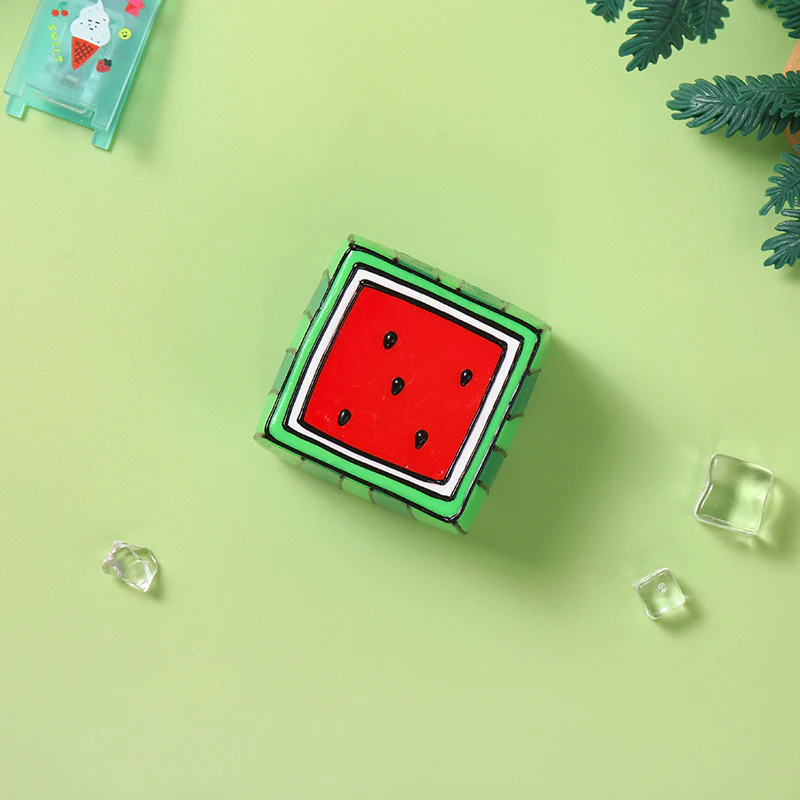 Watermelon Square Taba Squishy - Image 4